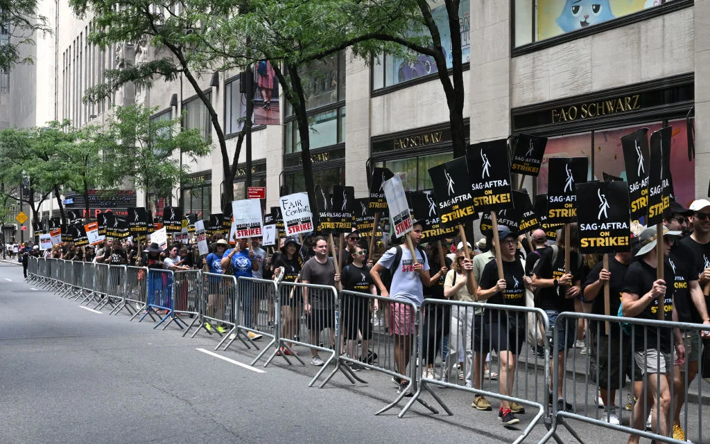 Image by Timothy A Clary for Getty Sag Strike.webp