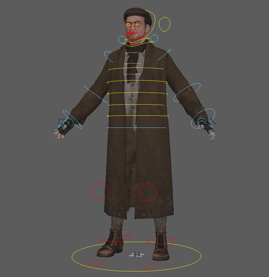 dynamic cloth maya example.gif