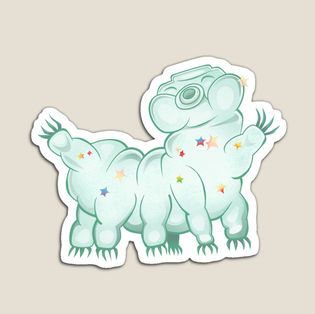 Sparkle the Dancing Water Bear Magnet