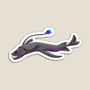 Deep Sea Viper Fish Shaped Magnet