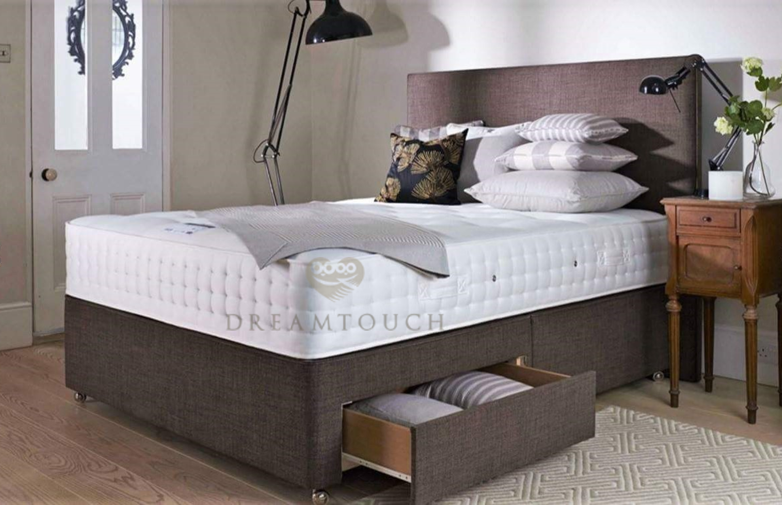 Fabric Divan Bed
