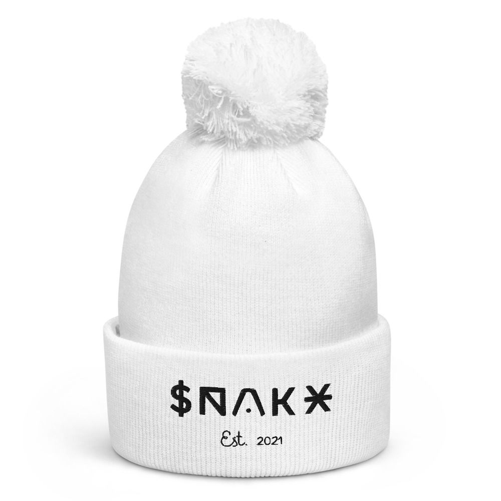 SNAKX Pom pom beanie