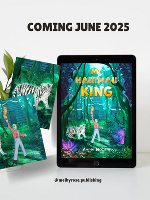 Cover Reveal - My Harimau King by Annie McCann