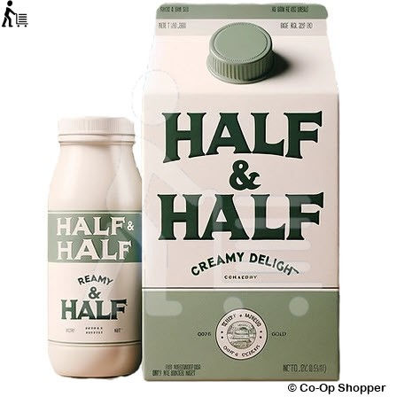 Half & Half grocery product