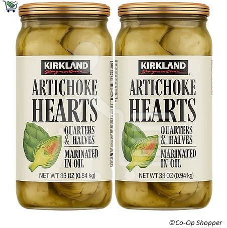 Kirkland Signature Artichoke Hearts, 2 x 33 oz