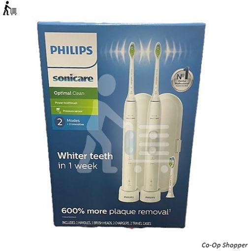 Philips Sonicare ProtectClean 2本セット Philips Sonicare ProtectiveClean 4300 Rechargeable Electric