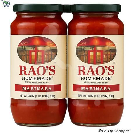 Rao's Homemade Marinara Sauce, 31.7 oz, 2-count
