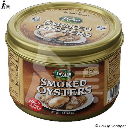 Smoked Oysters grocery product