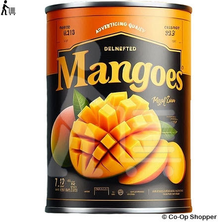 Canned Mangoes grocery product