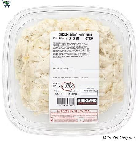 Kirkland Signature Chicken Salad Made with Rotisserie Chicken