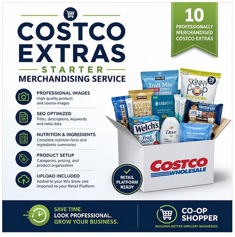 Costco Extras Merchandising Service – Starter