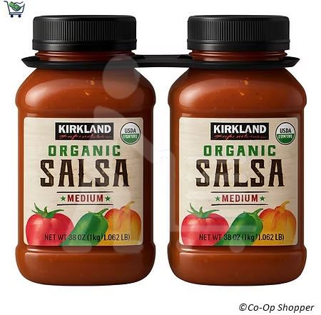 Kirkland Signature Organic Salsa, 2 x 38 Oz