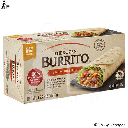 Frozen Burrito grocery product