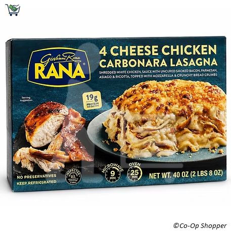 Giovanni Rana 4 Cheese Chicken Carbonara Lasagna, 40 oz