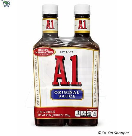 A.1. Steak Sauce, 2 x 20 oz