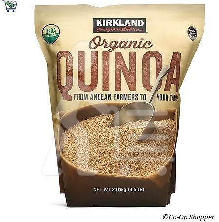 Kirkland Signature Organic Quinoa, 4.5 lbs