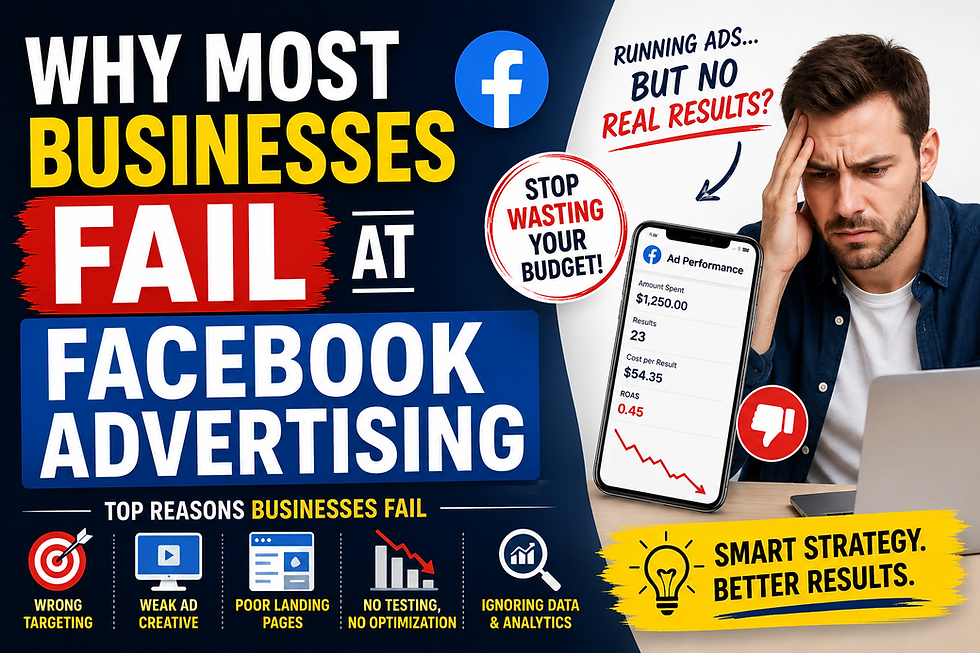 Why Most Businesses Fail at Facebook Advertising
