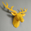 Thumbnail: Geometric Deer Head Resin Wall Mounted Faux Taxidermy