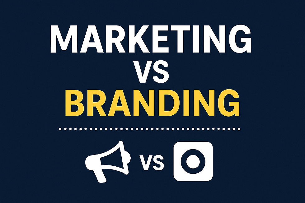 Marketing vs Branding