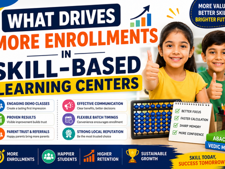 What Drives More Enrollments in Skill-Based Learning Centers