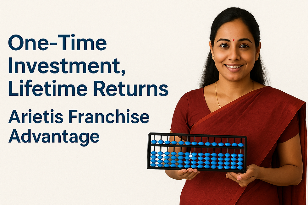 One-Time Investment, Lifetime Returns — Arietis Franchise Advantage