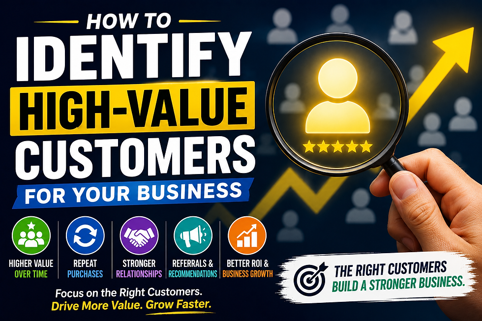 How to Identify High-Value Customers for Your Business