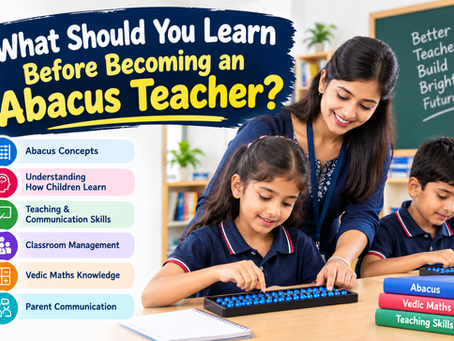 What Should You Learn Before Becoming an Abacus Teacher?
