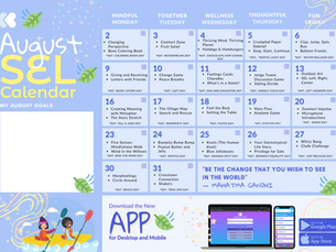 August SEL Calendar is here!