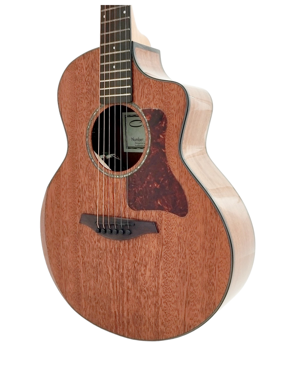 Thumbnail: Caraya D36SAC All Mahogany Traveller Guitar
