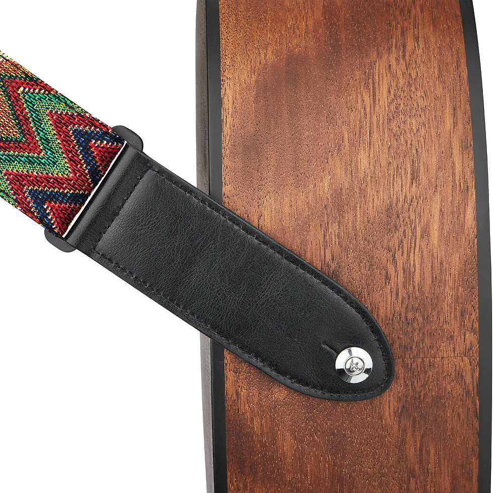 Thumbnail: Amumu Chevron Guitar Strap - CO08J