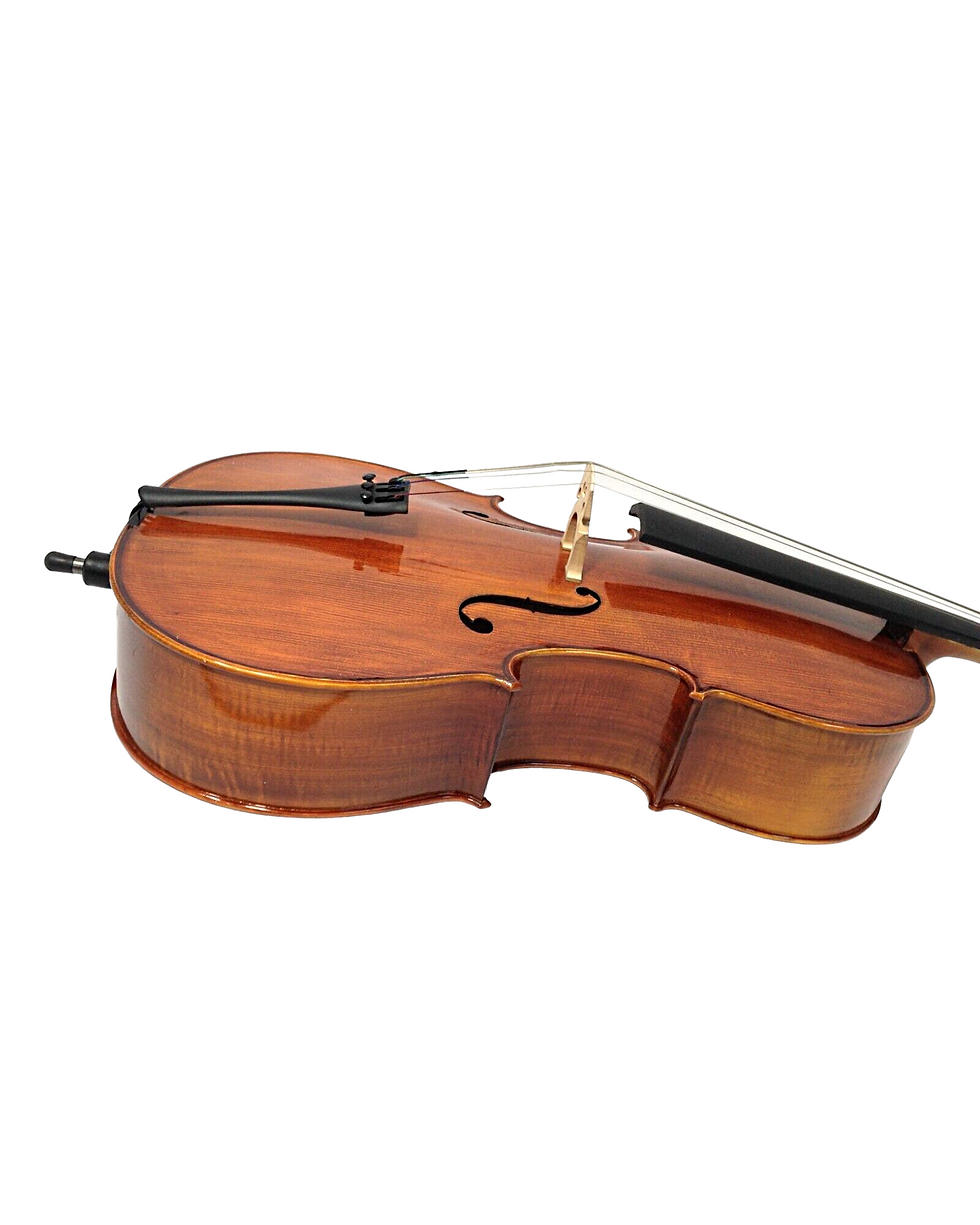 Thumbnail: Symphony Solid wood handmade cello outfit LTC1150, 4/4 3/4 1/2 1/4 and 1/8 Size