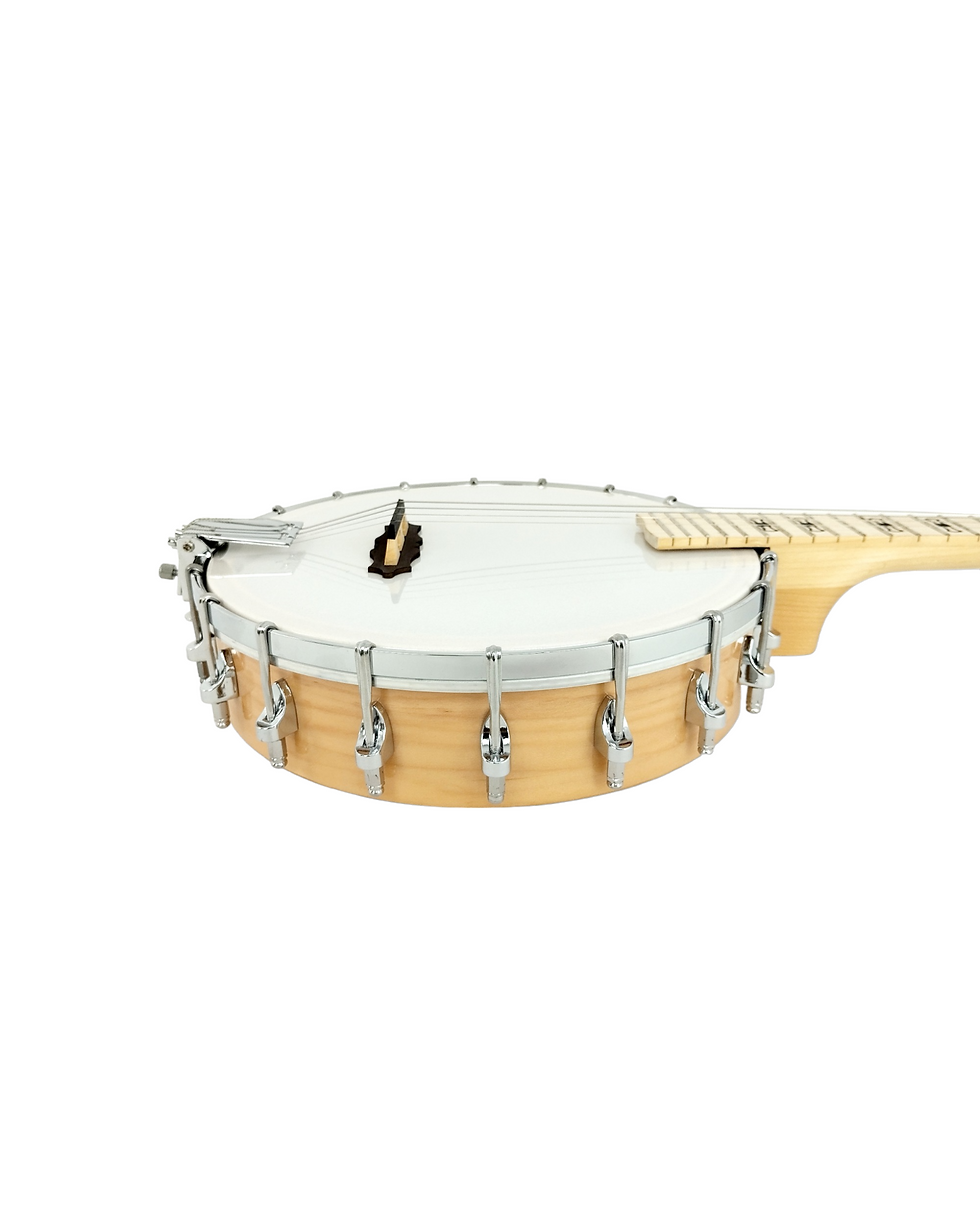 Thumbnail: Caraya 17 Fret Tenor Banjo  Natural BJ24