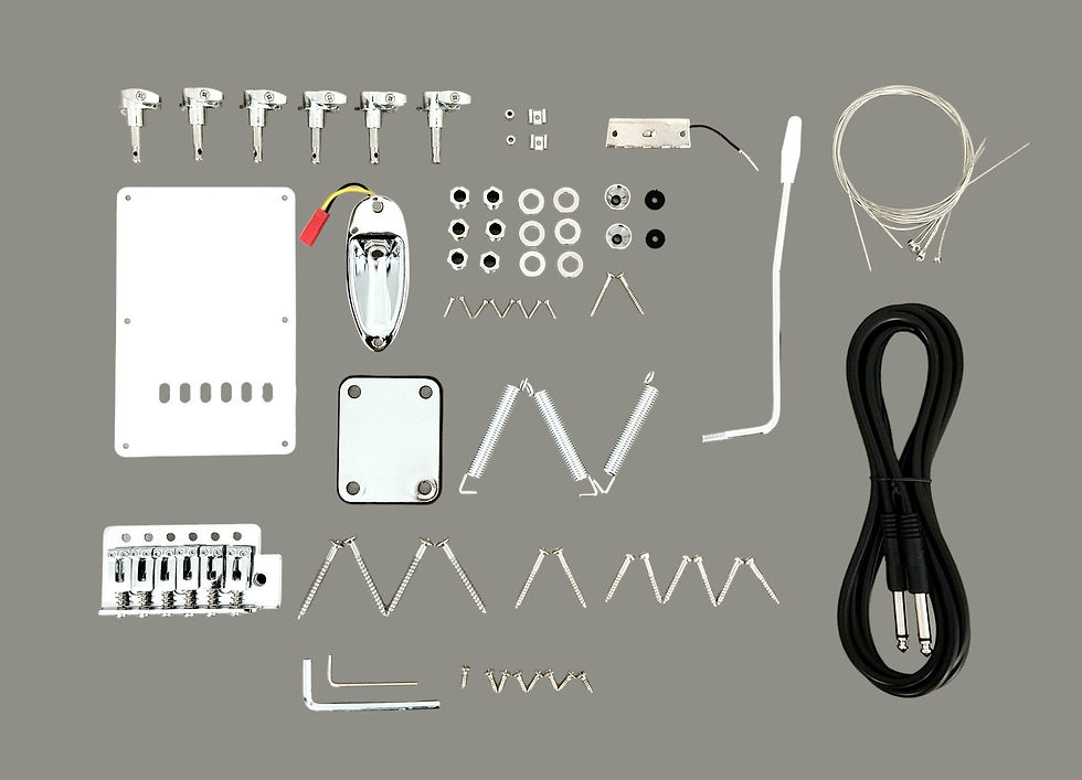 Thumbnail: Haze ST10DIY Solid Basswood Electric Guitar, No-Soldering