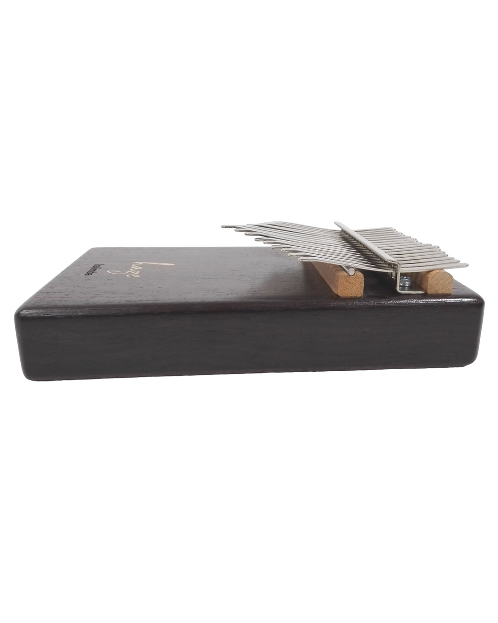 Thumbnail: Haze HSH01ER 17-Key Solid Rosewood Kalimba w/Pickup + EVA Hard Case