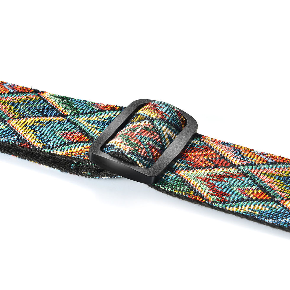 Thumbnail: Amumu Color Rhombus Guitar Strap - CO14J