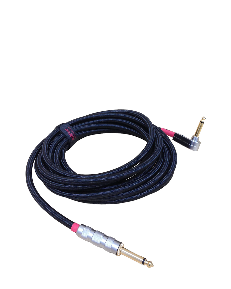 Thumbnail: BoxKing OCC Guitar Cable/ Lead, 10FT(3M), All Silver Plated, Straight/ Angled Pl