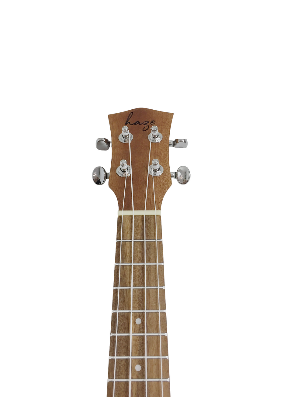 Thumbnail: Haze HAU21/EQ All-Mahogany Soprano Ukulele 21" + Free Gig Bag, Extra Strings, Pi