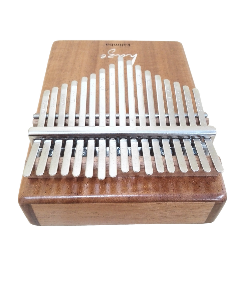 Thumbnail: Haze HSH01EM 17-Key Solid Mahogany Kalimba w/Pickup