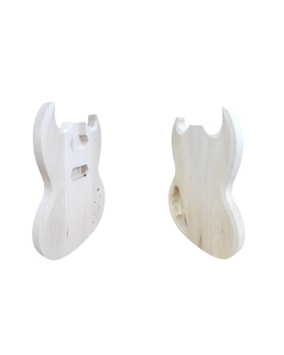 Thumbnail: HSSG19300BO Solid Basswood Electric Guitar Body, Pre-Drilled, Polished