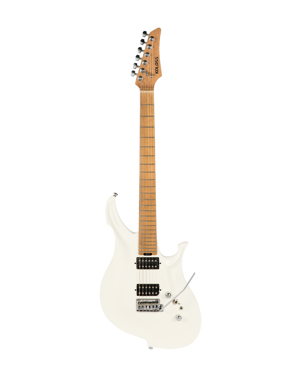 Thumbnail: KOLOSS GT45P Aluminum Body Roasted Maple Neck Electric Guitar + Bag