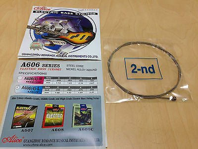 Thumbnail: Alice Electric Bass Guitar Strings Light 4 strings .040 ~ .095, A606L4