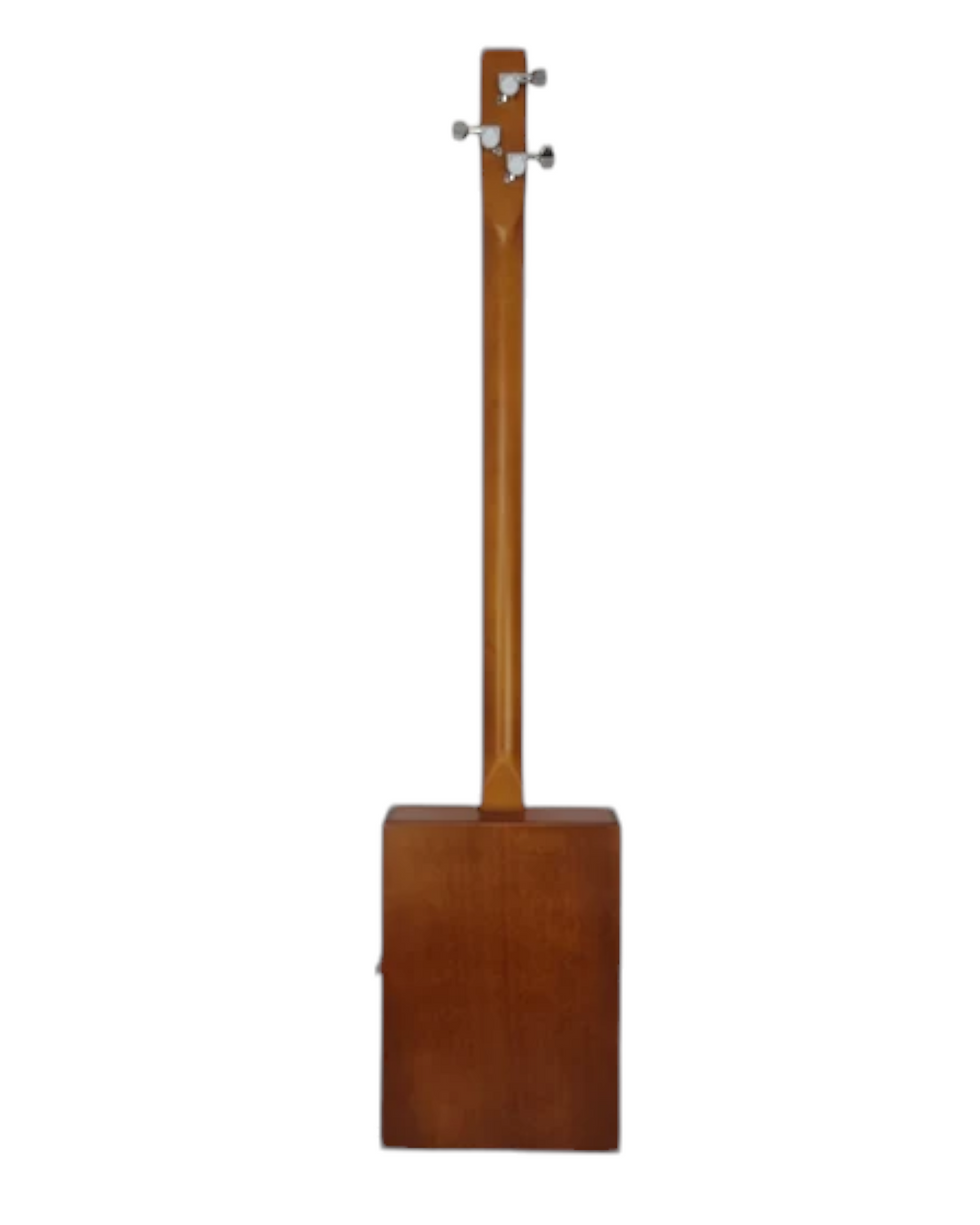Thumbnail: Haze Mahogany Cigar Box Guitar - Brown- HX58  DIY kits