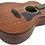 Thumbnail: Haze HSTML 34"/36" Traveler Arched-Back Thin-V Neck Acoustic Guitar - Natural