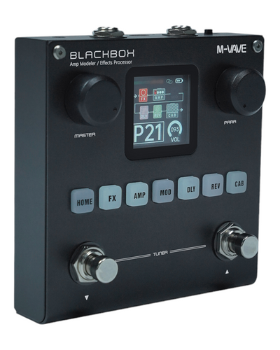 M-Vave Blackbox Guitar / Bass AMP Modeler Multi-Effects Processor