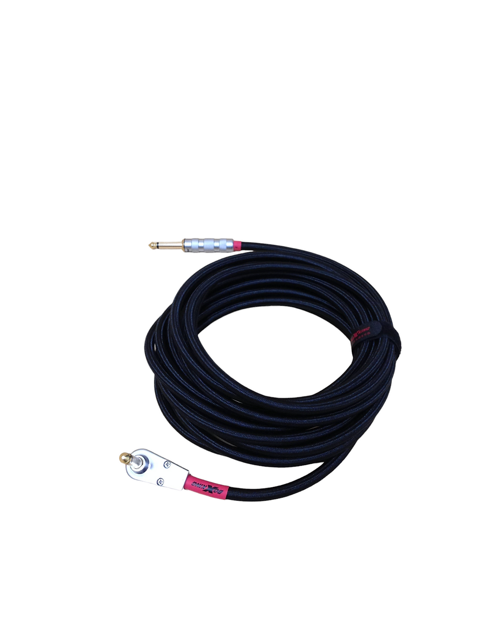 Thumbnail: BoxKing OCC Guitar Cable/ Lead, 10FT(3M), All Silver Plated, Straight/ Angled Pl