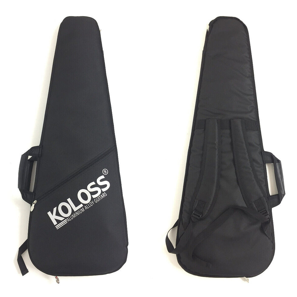 Thumbnail: KOLOSS GT45P Aluminum Body Roasted Maple Neck Electric Guitar + Bag