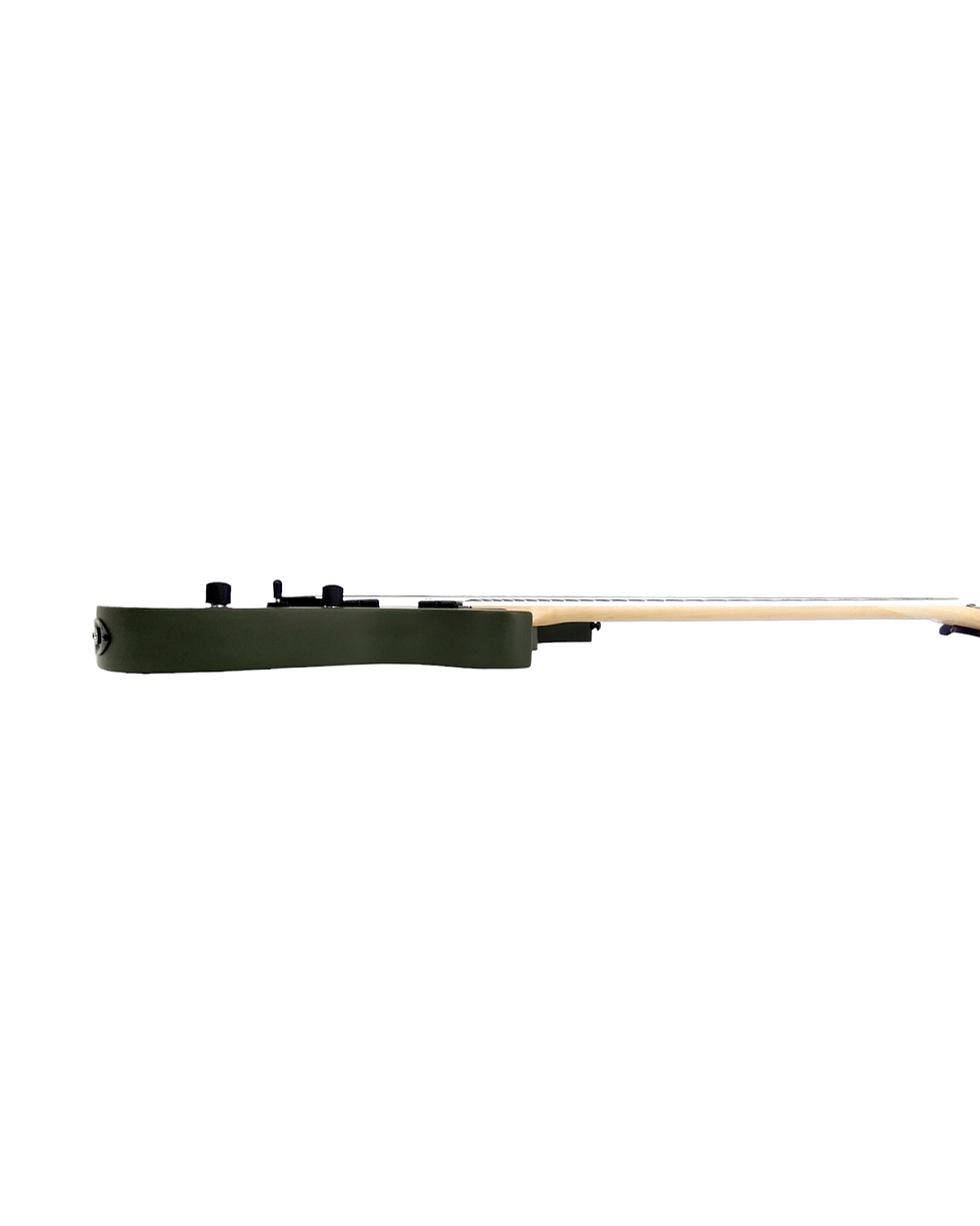 Thumbnail: Haze 7-String Fanned Fret Built-in Preamp HAX Electric Guitar - Green HAZE7FFMGS