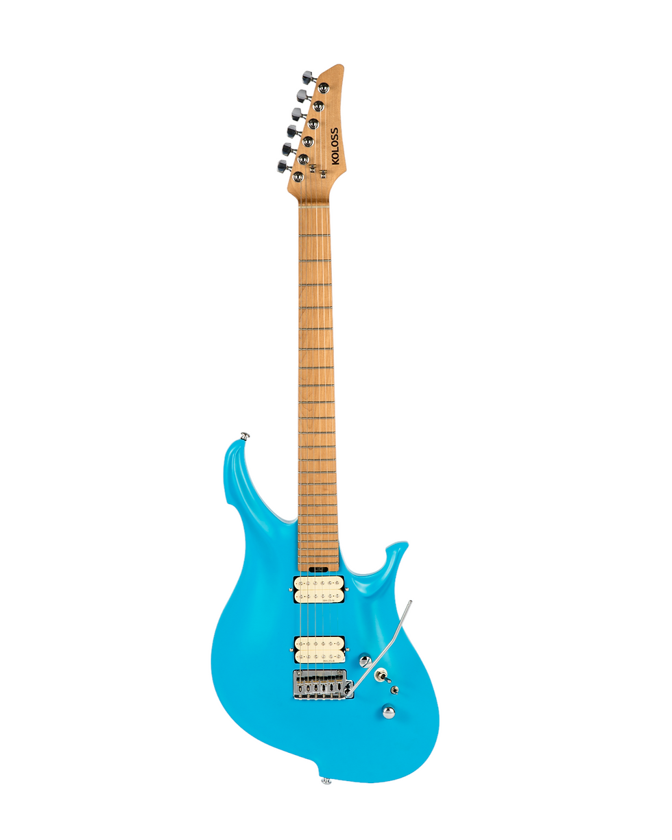 Thumbnail: KOLOSS GT45P Aluminum Body Roasted Maple Neck Electric Guitar + Bag