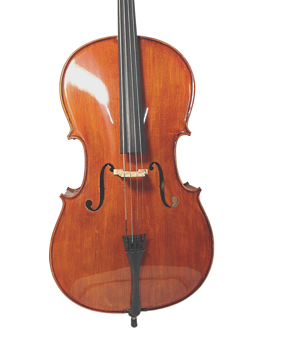 Thumbnail: Symphony Solid wood handmade cello outfit LTC1150, 4/4 3/4 1/2 1/4 and 1/8 Size