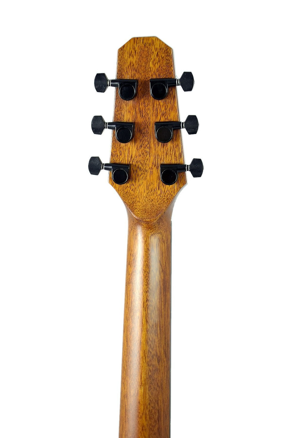 Thumbnail: Caraya P301210EQ Built-In Pickups/Tuner Thin-V Neck Acoustic Guitar - Natural
